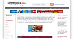 Desktop Screenshot of motorcycles-etc.com